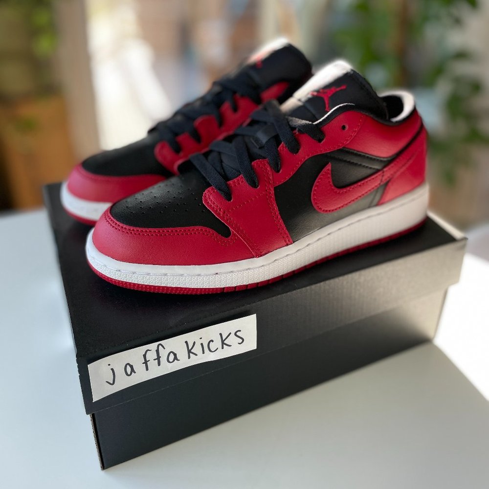NEW Air Jordan 1 Reverse Bred Low MULTIPLE Sizes!